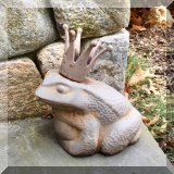 L09. Forg prince garden ornament. 